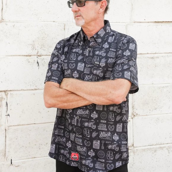 DIXXON Flannel KLOCK WERKS 2023 Collab Limited Edition Men's SS Party Shirt XS - Picture 7 of 8